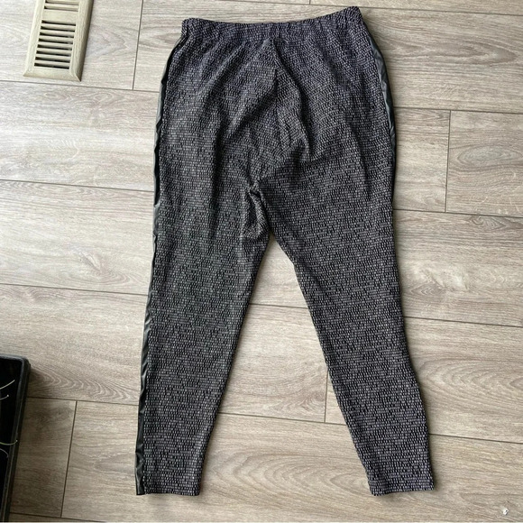 Nor Denmark  Faux Leather Side Striped Baggy Pants - Picture 12 of 14